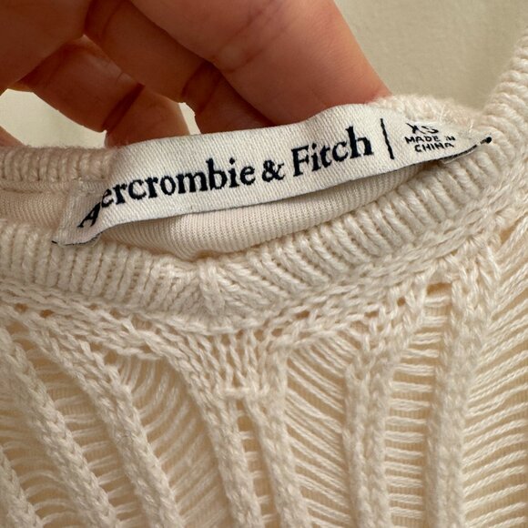 Abercrombie Crochet-Style Maxi Dress - Picture 4 of 9